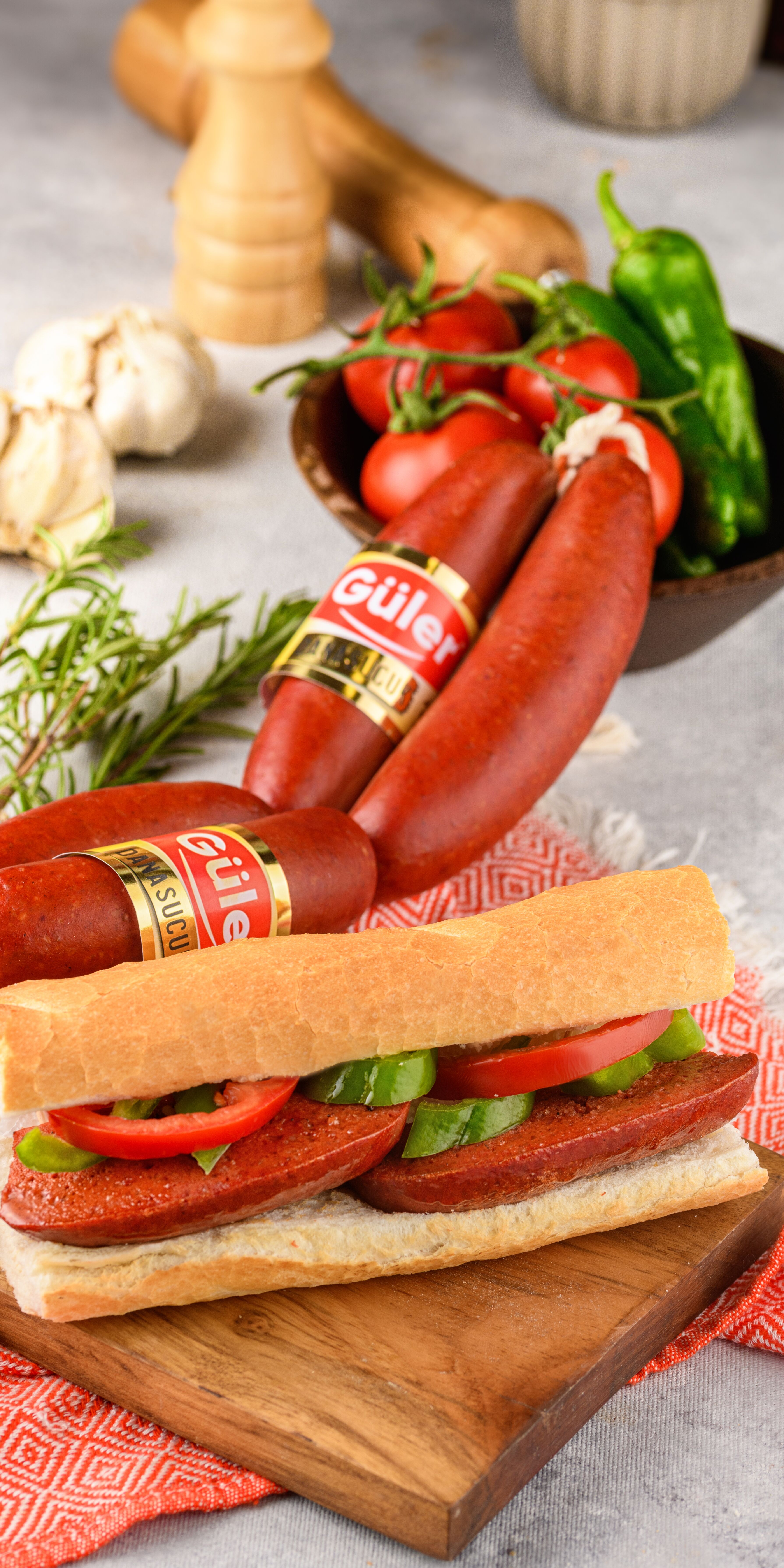 Parmak Sucuk (Evlik Acılı ) 500 Gr - 1