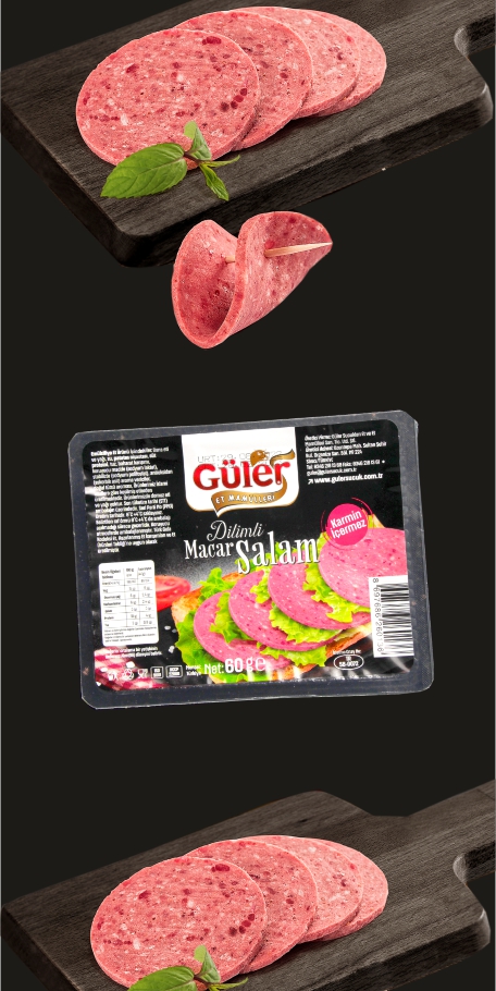 GÜLER - 60 GR AÇ BİTİR DANA SALAM