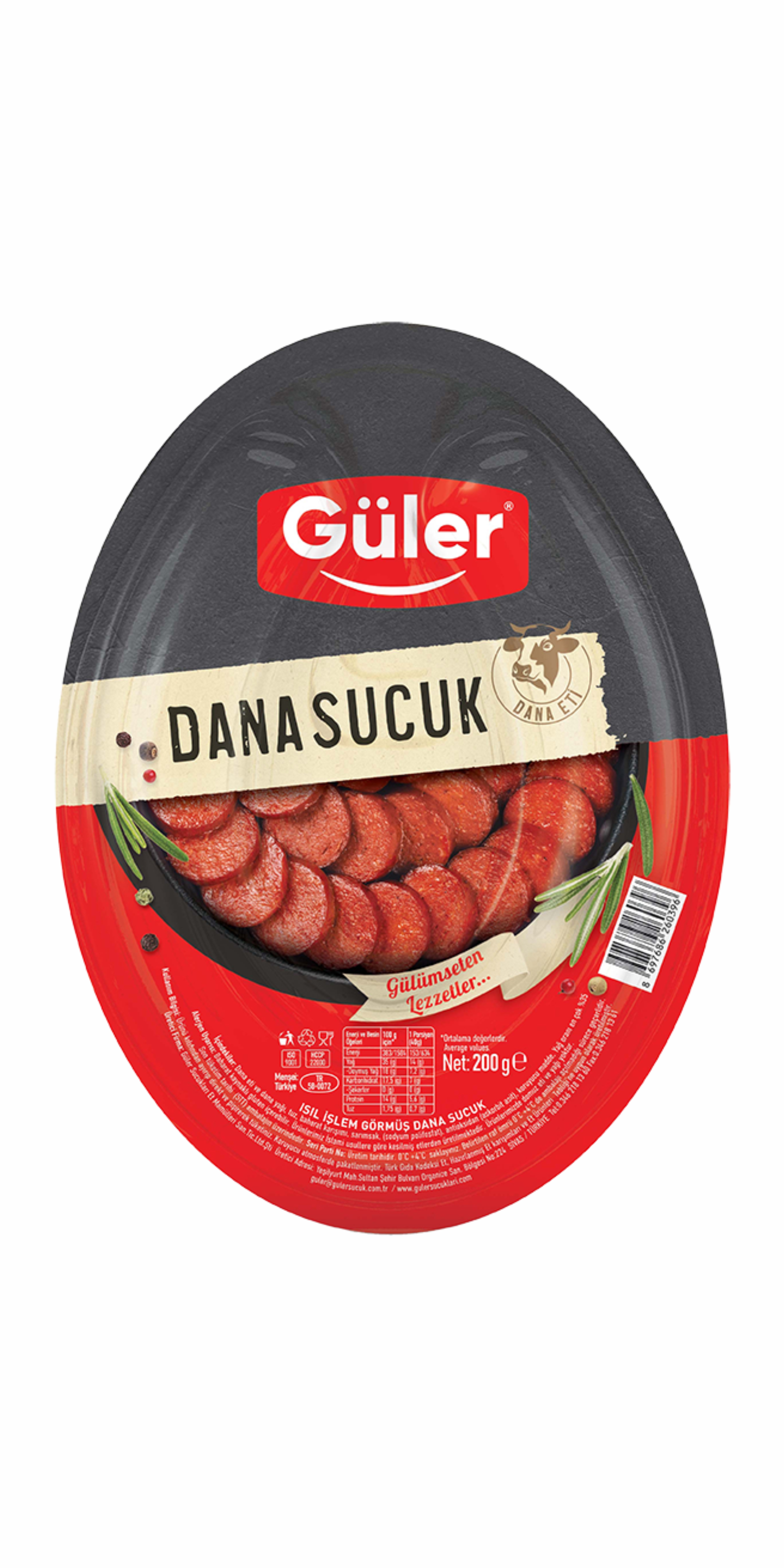 Vakumlu Kangal Sucuk (200 Gr) - 1