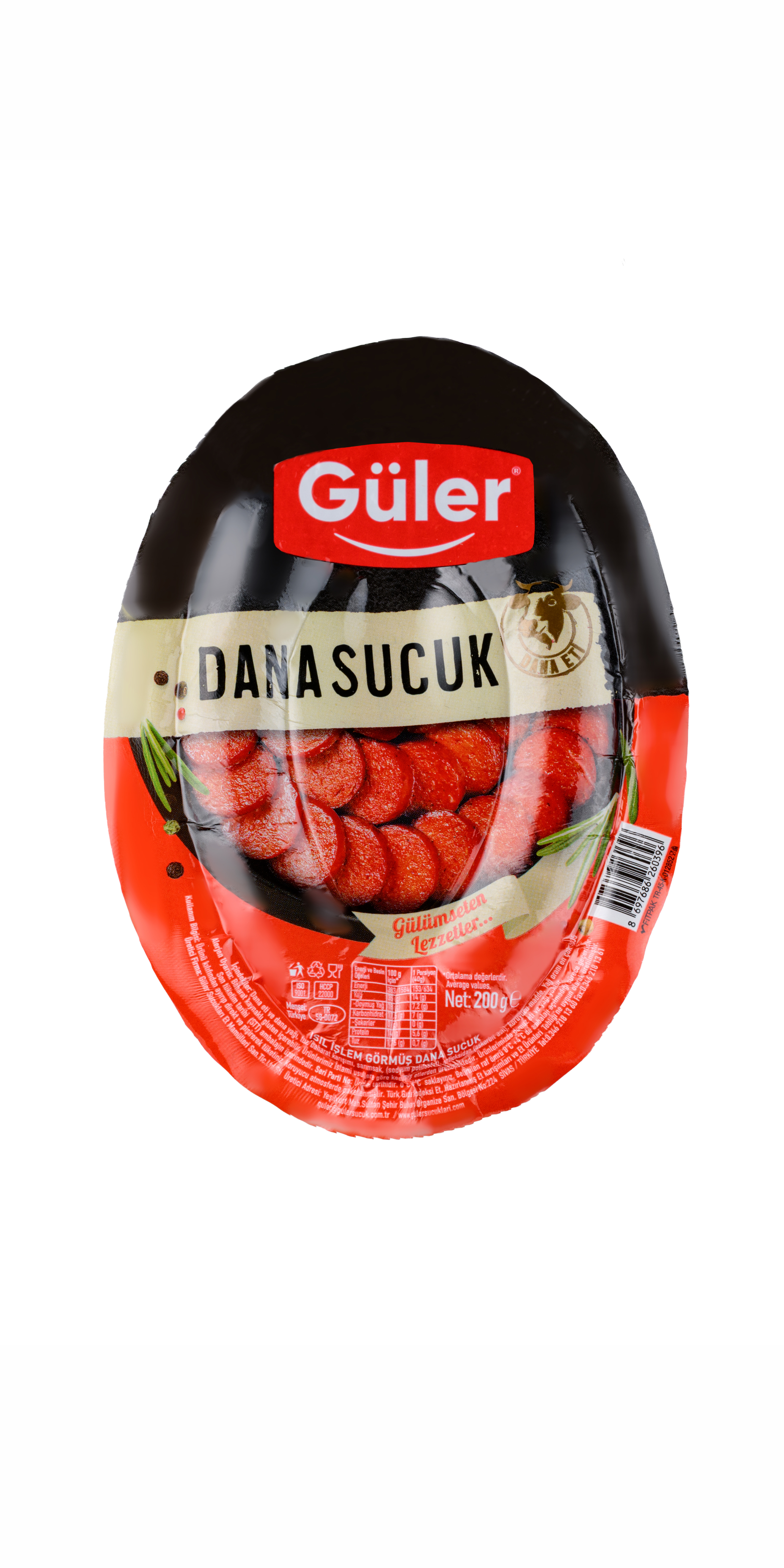 Vakumlu Kangal Sucuk (200 Gr) - GÜLER